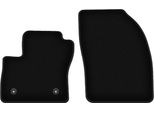 Wielganizator Tappetini Anteriori In Velluto Per Ford C-MAX MK2 (2011-2015, Minivan) Neri, Set 2 Pz, Con Fissaggi