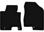 Wielganizator Tappetini Anteriori In Velluto Per Kia Ceed Ii (2012-2018, Hatchback, Station Wagon, Wagon, Proceed, Coupé) Neri, Set 2 Pz, Con Fissaggi