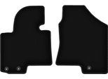 Wielganizator Tappetini Anteriori In Velluto Per Kia Sportage Iii (2010-2015, Suv) Neri, Set 2 Pz, Con Fissaggi