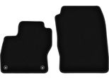 Wielganizator Tappetini Anteriori In Velluto Per Ford Focus MK3 (2010-2018, Hatchback, Berlina, Station Wagon) Neri, Set 2 Pz, Con Fissaggi