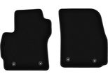 Wielganizator Tappetini Anteriori In Velluto Per Mazda Premacy Ii (2005-2010, Minivan) Neri, Set 2 Pz, Con Fissaggi