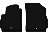 Wielganizator Tappetini Anteriori In Velluto Per Chevrolet Orlando I (2010-2018, Minivan) Neri, Set 2 Pz, Con Fissaggi