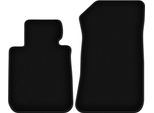 Wielganizator Tappetini Anteriori In Velluto Per Bmw 1 E88 (2008-2014, Cabriolet) Neri, Set 2 Pz, Con Fissaggi