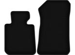 Wielganizator Tappetini Anteriori In Velluto Per Bmw 1 E82 (2004-2011, Coupé) Neri, Set 2 Pz, Con Fissaggi