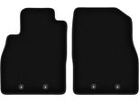 Wielganizator Tappetini Anteriori In Velluto Per Opel Ampera I (2012-2017, Hatchback) Neri, Set 2 Pz, Con Fissaggi