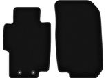 Wielganizator Tappetini Anteriori In Velluto Per Honda Accord Vii (2002-2008, Berlina, Station Wagon, Tourer, Type-S) Neri, Set 2 Pz, Con Fissaggi