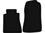 Wielganizator Tappetini Anteriori In Velluto Per Mercedes C 190 W201 (1982-1993, Berlina) Neri, Set 2 Pz, Con Fissaggi