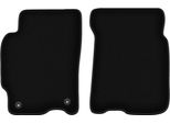 Wielganizator Tappetini Anteriori In Velluto Per Mazda 626 V Gf (1997-2002, Station Wagon, Liftback, Berlina) Neri, Set 2 Pz, Con Fissaggi