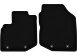Wielganizator Tappetini Anteriori In Velluto Per Honda Jazz Iii (2008-2011, Hatchback) Neri, Set 2 Pz, Con Fissaggi