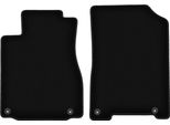 Wielganizator Tappetini Anteriori In Velluto Per Honda CR-V Iv (2011-2018, Suv) Neri, Set 2 Pz, Con Fissaggi