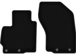 Wielganizator Tappetini Anteriori In Velluto Per Mitsubishi Outlander Ii (2006-2013, Crossover) Neri, Set 2 Pz, Con Fissaggi