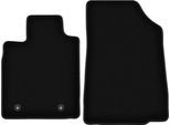Wielganizator Tappetini Anteriori In Velluto Per Dacia Logan Ii (2012-, Berlina, Station Wagon) Neri, Set 2 Pz, Con Fissaggi