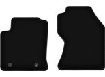 Wielganizator Tappetini Anteriori In Velluto Per Ford Focus MK1 Fl (2001-2004, Hatchback, Berlina, Station Wagon) Neri, Set 2 Pz, Con Fissaggi