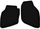Wielganizator Tappetini Anteriori In Velluto Per Honda City Iv (2002-2008, Berlina) Neri, Set 2 Pz, Con Fissaggi