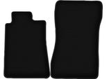 Wielganizator Tappetini Anteriori In Velluto Per Mercedes C W202 (1993-2000, Station Wagon, Berlina) Neri, Set 2 Pz, Con Fissaggi