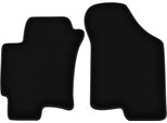 Wielganizator Tappetini Anteriori In Velluto Per Hyundai Coupe Ii Gk (2001-2008, Coupé) Neri, Set 2 Pz, Con Fissaggi