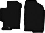 Wielganizator Tappetini Anteriori In Velluto Per Mazda 6 I Gg / Gy (2002-2007, Station Wagon, Berlina, Liftback) Neri, Set 2 Pz, Con Fissaggi