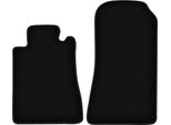 Wielganizator Tappetini Anteriori In Velluto Per Mercedes Cl W140 (1991-1998, Coupé) Neri, Set 2 Pz, Con Fissaggi