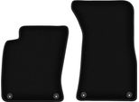 Wielganizator Tappetini Anteriori In Velluto Per Audi A8 D3 (2002-2009, Berlina) Neri, Set 2 Pz, Con Fissaggi