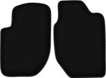 Wielganizator Tappetini Anteriori In Velluto Per Land Rover Freelander I (1996-2006, Suv) Neri, Set 2 Pz, Con Fissaggi