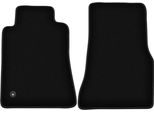 Wielganizator Tappetini Anteriori In Velluto Per Ford Mustang MK5 (2004-2014, Coupé) Neri, Set 2 Pz, Con Fissaggi