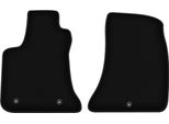 Wielganizator Tappetini Anteriori In Velluto Per Dodge Charger (2006-2010, Coupé) Neri, Set 2 Pz, Con Fissaggi