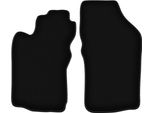 Wielganizator Tappetini Anteriori In Velluto Per Alfa Romeo Gt (2003-2010, Coupé) Neri, Set 2 Pz, Con Fissaggi