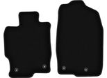 Wielganizator Tappetini Anteriori In Velluto Per Mazda 6 Ii Gh (2007-2012, Berlina, Station Wagon, Liftback, Hatchback) Neri, Set 2 Pz, Con Fissaggi