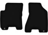 Wielganizator Tappetini Anteriori In Velluto Per Kia Sportage Ii (2004-2010, Suv) Neri, Set 2 Pz, Con Fissaggi