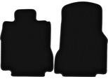 Wielganizator Tappetini Anteriori In Velluto Per Mercedes A W168 Family (2001-2005, Minivan) Neri, Set 2 Pz, Con Fissaggi