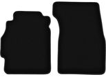 Wielganizator Tappetini Anteriori In Velluto Per Honda Civic Vi (1995-2001, Hatchback 3 Porte) Neri, Set 2 Pz, Con Fissaggi