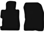 Wielganizator Tappetini Anteriori In Velluto Per Honda Civic Viii 4D (2006-2011, Berlina) Neri, Set 2 Pz, Con Fissaggi
