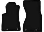 Wielganizator Tappetini Anteriori In Velluto Per Audi A8 D2 (1994-2002, Berlina) Neri, Set 2 Pz, Con Fissaggi