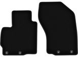 Wielganizator Tappetini Anteriori In Velluto Per Citroen C4 Aircross (2012-2017, Crossover) Neri, Set 2 Pz, Con Fissaggi