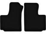 Wielganizator Tappetini Anteriori In Velluto Per Fiat Doblo I (2000-2009, Furgoncino) Neri, Set 2 Pz, Con Fissaggi
