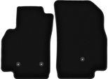 Wielganizator Tappetini Anteriori In Velluto Per Chevrolet Spark Iv (2015-, Hatchback) Neri, Set 2 Pz, Con Fissaggi
