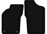 Wielganizator Tappetini Anteriori In Velluto Per Alfa Romeo 155 (1995-1999, Berlina) Neri, Set 2 Pz, Con Fissaggi