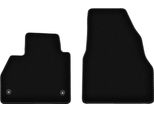 Wielganizator Tappetini Anteriori In Velluto Per Mercedes Citan (2012-, Furgoncino) Neri, Set 2 Pz, Con Fissaggi