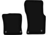 Wielganizator Tappetini Anteriori In Velluto Per Jaguar Xe (2015-, Berlina) Neri, Set 2 Pz, Con Fissaggi
