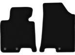 Wielganizator Tappetini Anteriori In Velluto Per Hyundai I40 (2011-, Station Wagon, Berlina) Neri, Set 2 Pz, Con Fissaggi