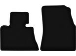 Wielganizator Tappetini Anteriori In Velluto Per Bmw X5 E53 (1999-2006, 2WD) Neri, Set 2 Pz, Con Fissaggi