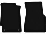 Wielganizator Tappetini Anteriori In Velluto Per Honda Civic V (1991-1996, Hatchback) Neri, Set 2 Pz, Con Fissaggi