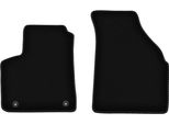 Wielganizator Tappetini Anteriori In Velluto Per Daewoo Tacuma (2000-2011, Minivan) Neri, Set 2 Pz, Con Fissaggi