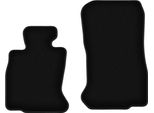 Wielganizator Tappetini Anteriori In Velluto Per Bmw 6 F06 (2012-2019, Gran Coupé) Neri, Set 2 Pz, Con Fissaggi