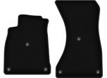 Wielganizator Tappetini Anteriori In Velluto Per Audi A4 B9 (2015-, Sportback, Berlina, Kombi, Avant, Allroad) Neri, Set 2 Pz, Con Fissaggi