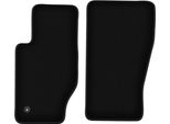 Wielganizator Tappetini Anteriori In Velluto Per Jeep Grand Cherokee Iii Wk (2005-2010, Fuoristrada) Neri, Set 2 Pz, Con Fissaggi