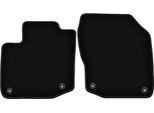 Wielganizator Tappetini Anteriori In Velluto Per Honda Civic Ix (2012-, Hatchback) Neri, Set 2 Pz, Con Fissaggi