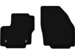 Wielganizator Tappetini Anteriori In Velluto Per Ford S-MAX MK1 (2012-2015, Minivan) Neri, Set 2 Pz, Con Fissaggi