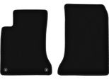 Wielganizator Tappetini Anteriori In Velluto Per Mercedes Cla C117 (2013-2019, Berlina) Neri, Set 2 Pz, Con Fissaggi