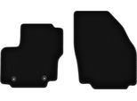 Wielganizator Tappetini Anteriori In Velluto Per Ford S-MAX MK1 (2006-2012, Minivan) Neri, Set 2 Pz, Con Fissaggi